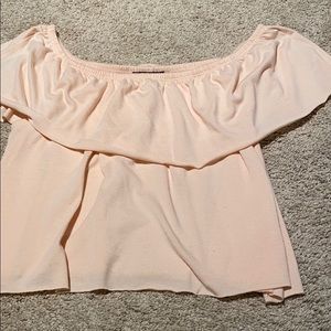 Blush pink blouse